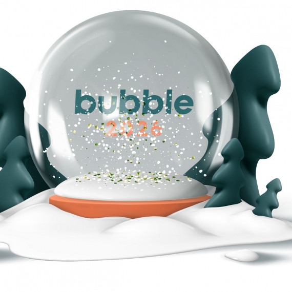 Bubble synger julen ind og ønsker alle en glædelig jul