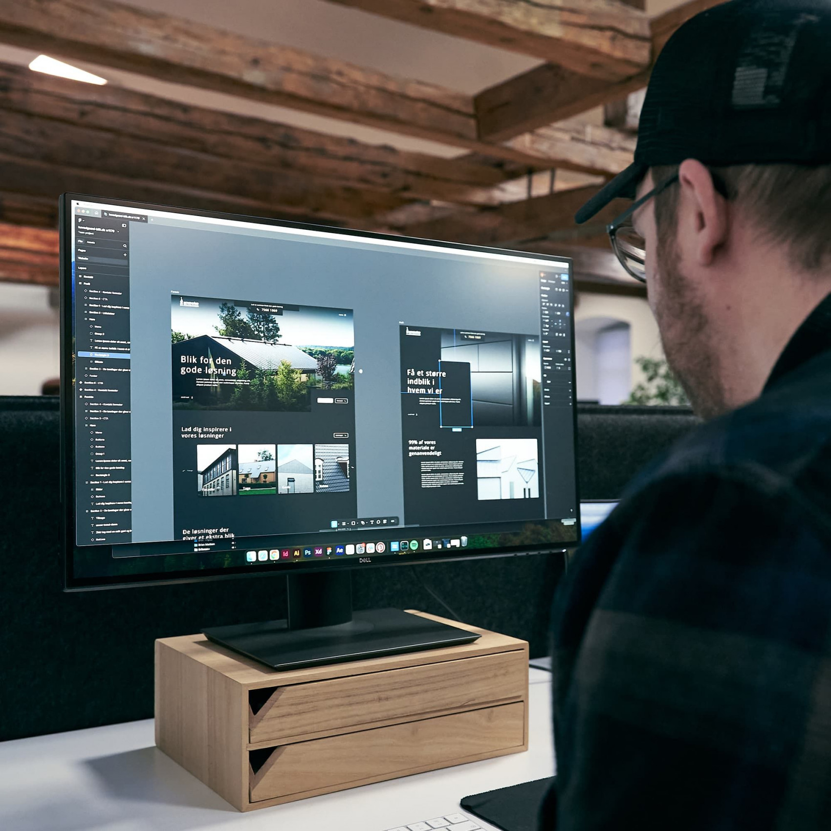 Unikt design eller template