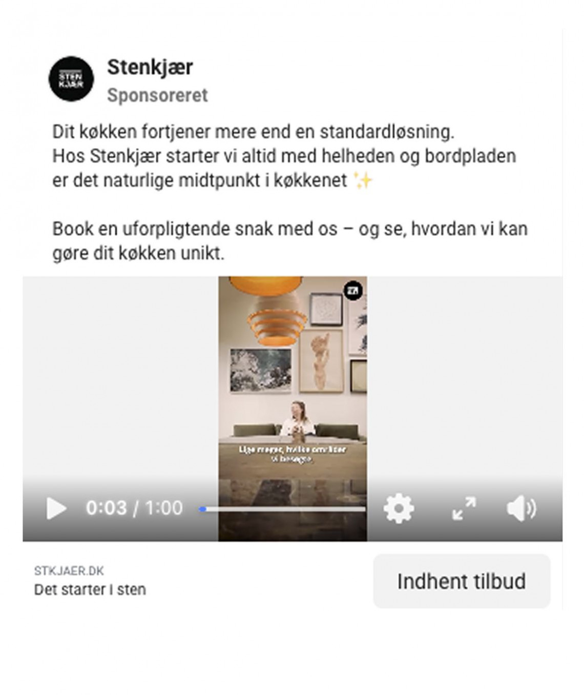 Annonce slider
