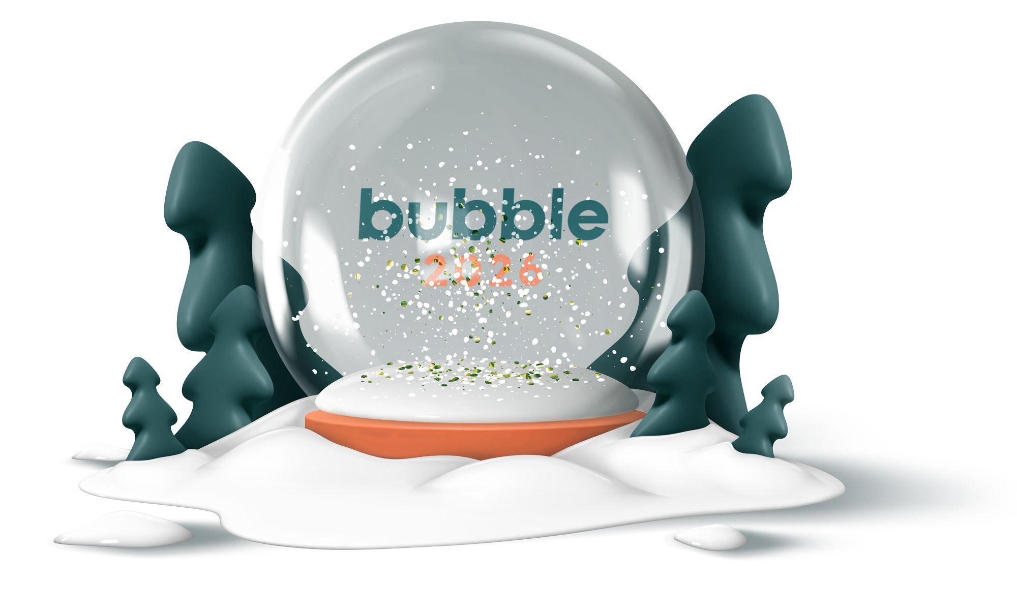 Bubble synger julen ind og ønsker alle en glædelig jul